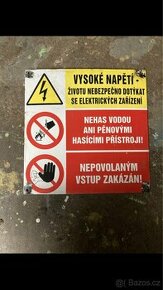 Smaltovaná cedule