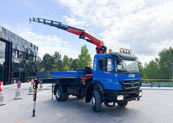 Mercedes-Benz AXOR 1833 4x4 - sklápěč s hydraulickou rukou