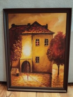 Ručně malovaný obraz