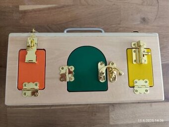 Montessori velký box se zámky