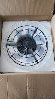 Stropní ventilátor s LED osvětlením – nový, moderní design