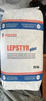 prodám stavební lepidlo Lepstyr plus 25 kg