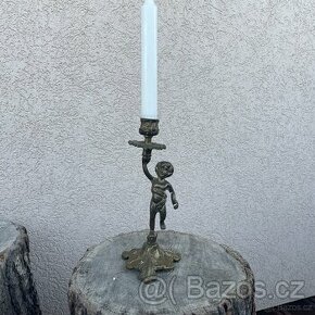 Mosazný svícen - 1