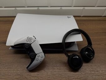 PlayStation 5 Digital Edition 1TB PS5 + Sluchátka JBL