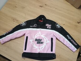 Dívčí motorkářská bunda BOS vel 2 roky