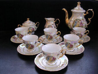 Kompletní kávová/čajová souprava Sonáta 15ti dílná (motiv tř