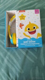 Sluchátka dětská Baby shark