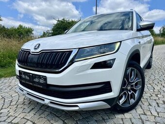 Škoda Kodiaq Scout 2.0 TDI 110kW 4x4 DSG, 2020, servis Škoda