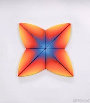 Jan Kaláb 42 cm Kaleidoscope Yellow Starlet