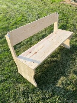 Nova zahradni lavice z masivu 120 cm
