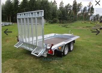 Pronájem vozíku na stavební stroje, stavební technika