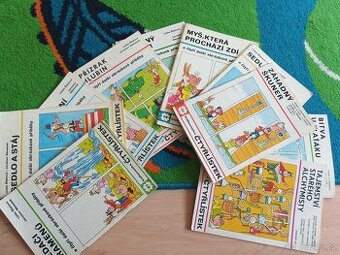 Čtyřlístek – 10 ks ze 70. let