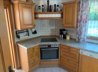 Dubová rustikální linka se spotřebiči, 5318