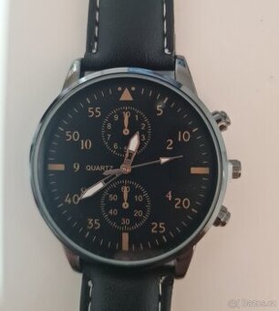 Nové hodinky + dárek kožený náramek č. 117