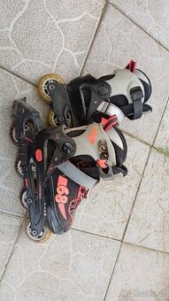 Dětské kolečkové brusle 33-36