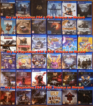 Hry na Playstation PS4 a PS5 - 3.část