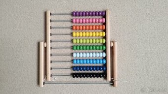 Dřevěné počítadlo Ikea