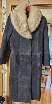 Luxusní dámský kožich dubeňák s liškou KARA