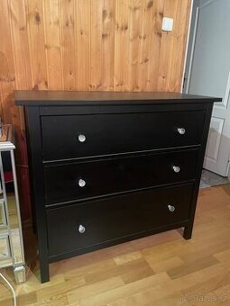 HEMNES Komoda se 3 zásuvkami, 108x96 cm IKEA