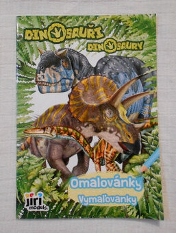 Dětské omalovánky Dinosauři - Jiri Models Písek