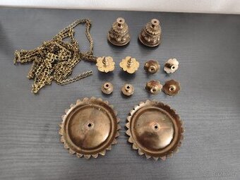 Mosazný držák na svíčku