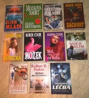 Lékařské thrillery, Cook apod.