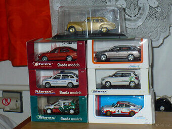 Kovové modely Škoda, Abrex, Kaden, deAgostini 1/43