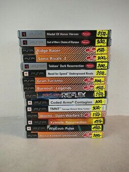 Originální hry na PSP