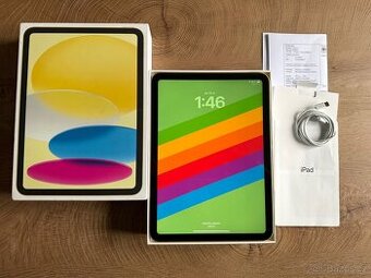 Apple iPad 10gen. 2022, 64 gb, žlutý, 10.9’ Záruka