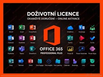 📌 MS Office 365 Pro Plus [5 ZAŘÍZENÍ DOŽIVOTNĚ] ⏲️ DO 2 MIN