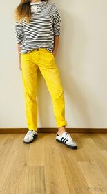 Žluté dámské kalhoty, Calliope, vel. M
