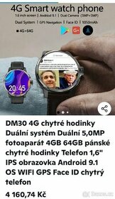 Prodej Chytré hodinky 4G smart - 1