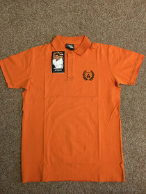 Pánské oranžové tričko Nordblanc L - 1
