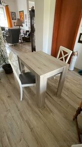 stůl + dvě židle