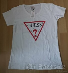 Dámske tričko Guess - biele - 1