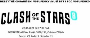 CLASH OF THE STARS 8 - OSTRAVA