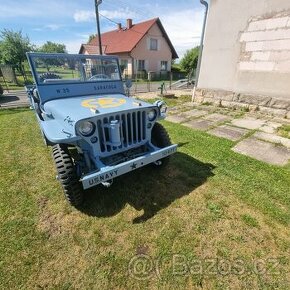 Jeep Willys MB TOP stav