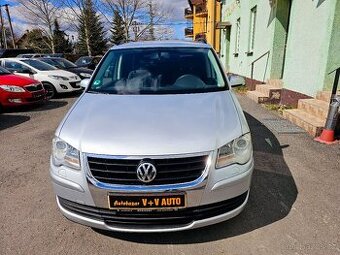 Touran 2,0TDi 103 KW 2008 188tkm, 7 MÍST,DIG. KLIM. TZ STK