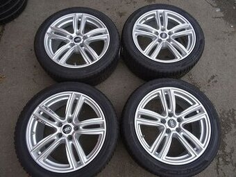 Alu disky na Audi A6, vel. 18", 5x112,ET 30, zimní sada