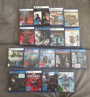 PRODÁM HRY NA PS4 , PS5