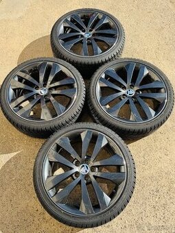 5x100 Originální ALU Kola Škoda R17 Fabia 2,3,4 Rapid,Scala