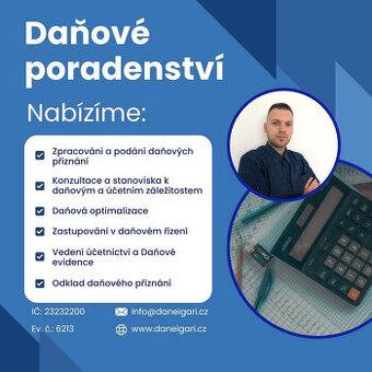 Zpracování daňového přiznání, daňové poradenství