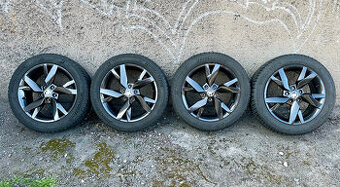 originální ALU kola škoda Lyra black R17