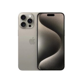 iPhone 15 Pro Max 256 gb přírodní titan.