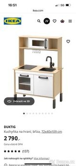 Kuchyňka IKEA s výbavou