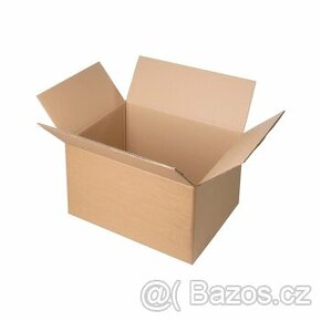 Použité krabice, kartonové obaly, obalový materiál, výplně