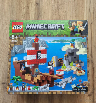 Lego 21152 Minecraft Dobrodružství pirátské lodi