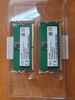 Notebookové paměti - SO-DIMM 16GB(2x8GB) DDR5 4800MHZ