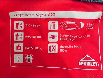 Zánovní spací pytel MCKinley X-treme light 800