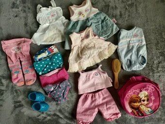 Babygirn oblečení saticky dupačky plenky